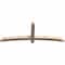 Ekena Millwork Bellingham Smooth Timber Gable Bracket, Douglas Fir, 72"W x 27"H x 3 1/2"D x 3 1/2"F, 9/12 Pitch GBW072X27X0404BEL00SDF - alternate 2